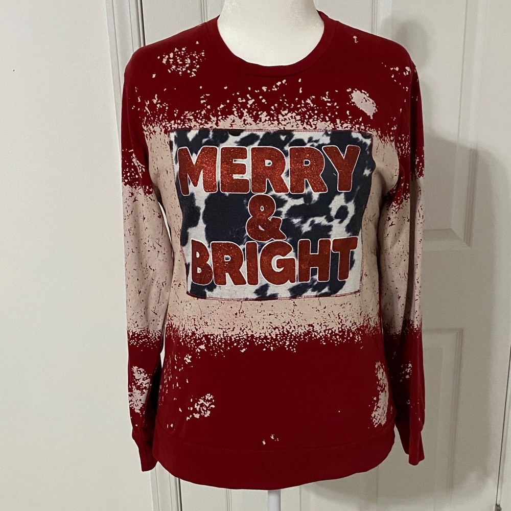 Boutique “Merry and Bright” Christmas Shirt from Wanderer by Southern Grace